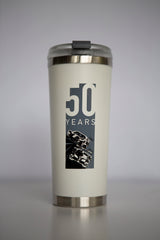 50 Years Celebration Steel Tumbler